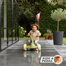 GO2 | Verde retro | Correpasillos con pedales | BERG | 10 a 30 meses - Jugueteria Renner