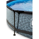 Piscina con filtro | Estructural | Circular | Color Piedra | Exit Toys | 6125 lts | 360x76 cm - Jugueteria Renner