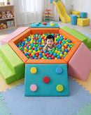 Centro de Juego Soft Hexagonal Deluxe I 250x250x40 cm I Renner