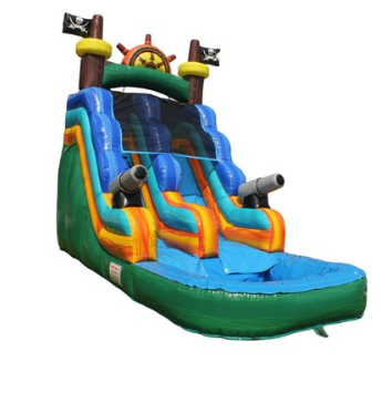 Tobogán Acuático Pirata | Juego Inflable | National I 6.0x2.7x4.2 mts