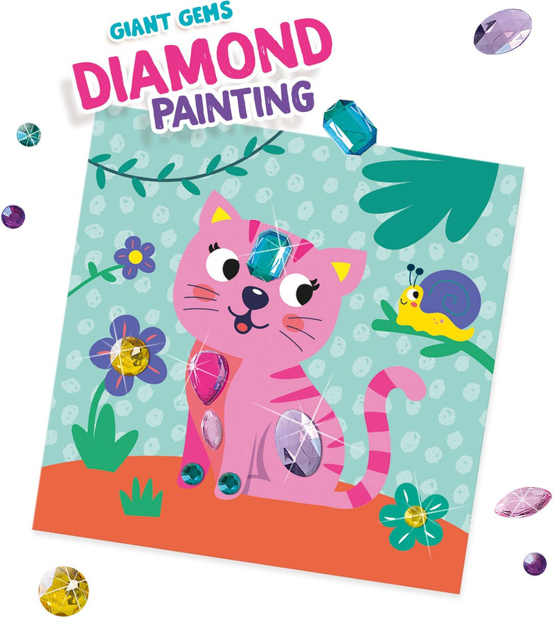 Pintura con diamantes | Animales Entretenidos | SES Creative | + 3 años
