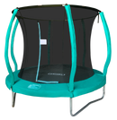 Bounce Play | Cama elástica con red lateral | RENNER | 244 cm | 8 pies | Uso familiar