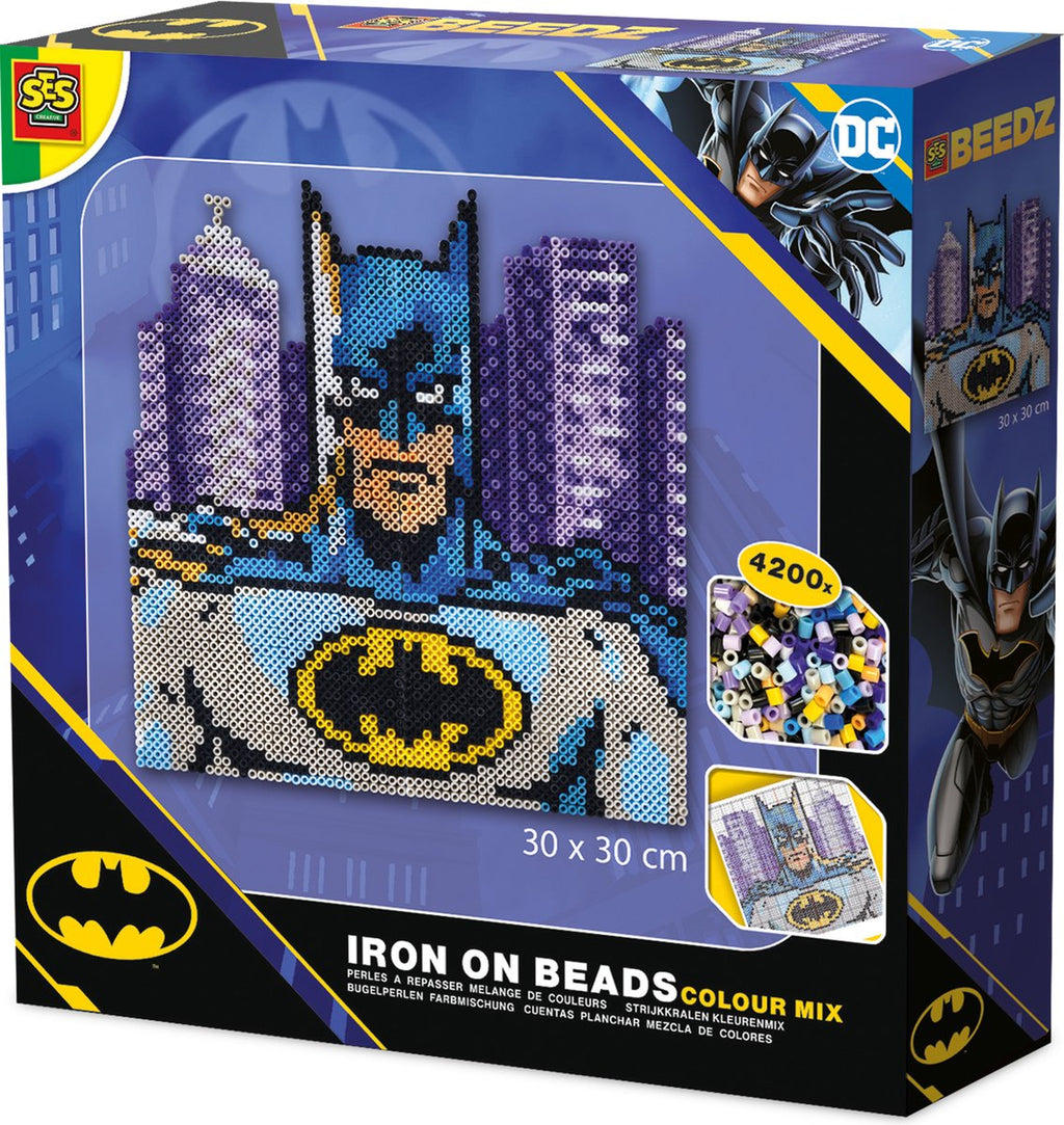 Mostacillas Planchables | DC Batman | Mix Batman | Beedz Art | SES Creative | + 6 años