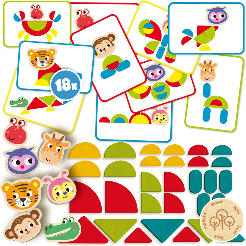 Figuras de Animales | Montessori | SES Creative | + 3 años