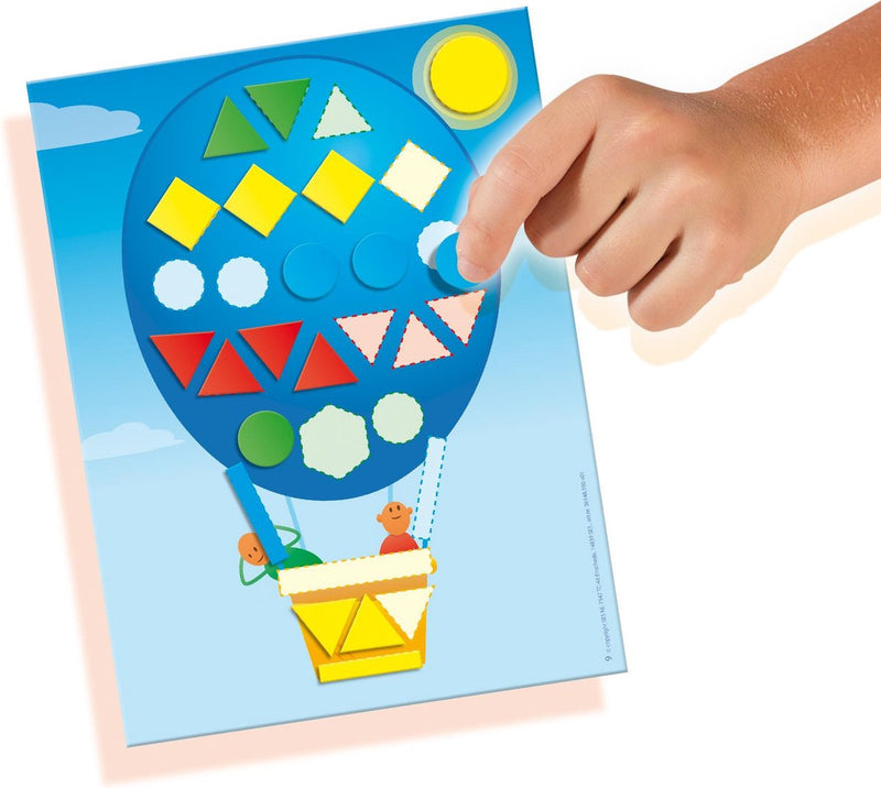 Mi primer set de formas  |  Stickers de colores  | SES Creative | + 3 años