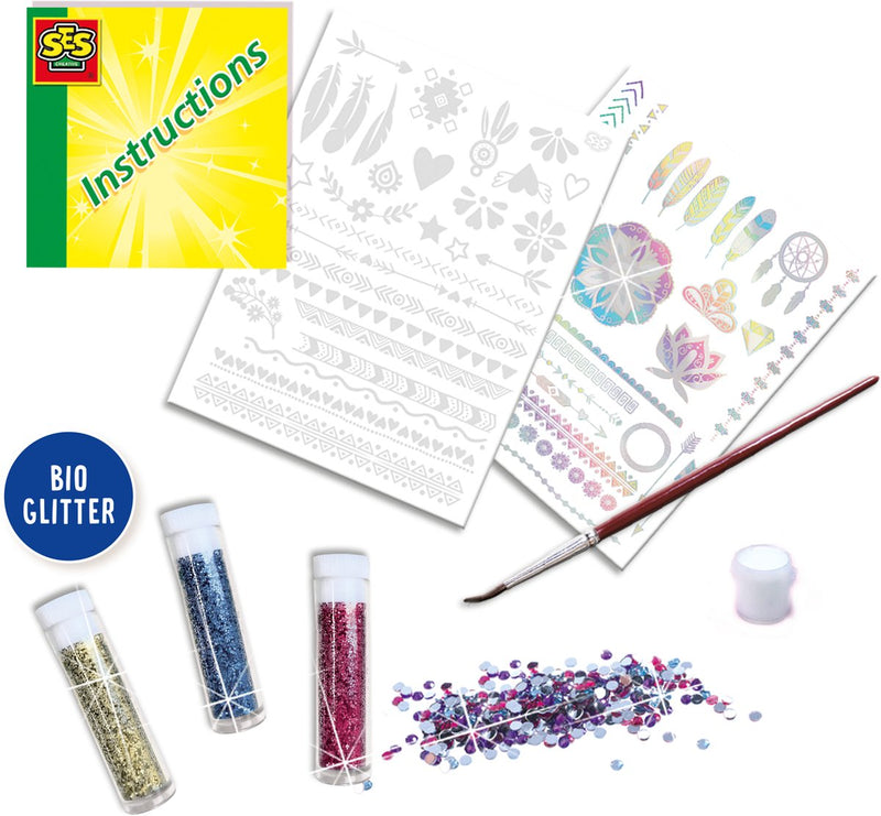 Tatuajes Glamour | 3 en 1 | SES Creative | + 5 años