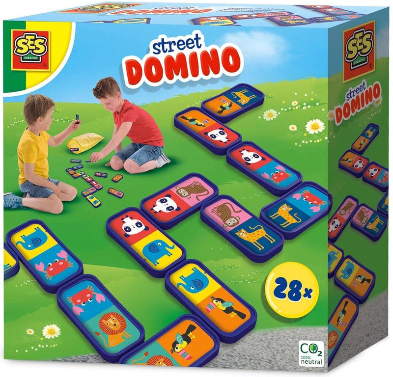 Street Domino | Juego Outdoor | SES Creative | + 3 años