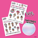 Tatuajes metálicos | L.O.L. | SES Creative | + 6 años