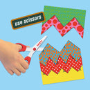 Set Educativo 3 en 1   | Mosaicos Tijeras Punzón | SES Creative | + 3 años