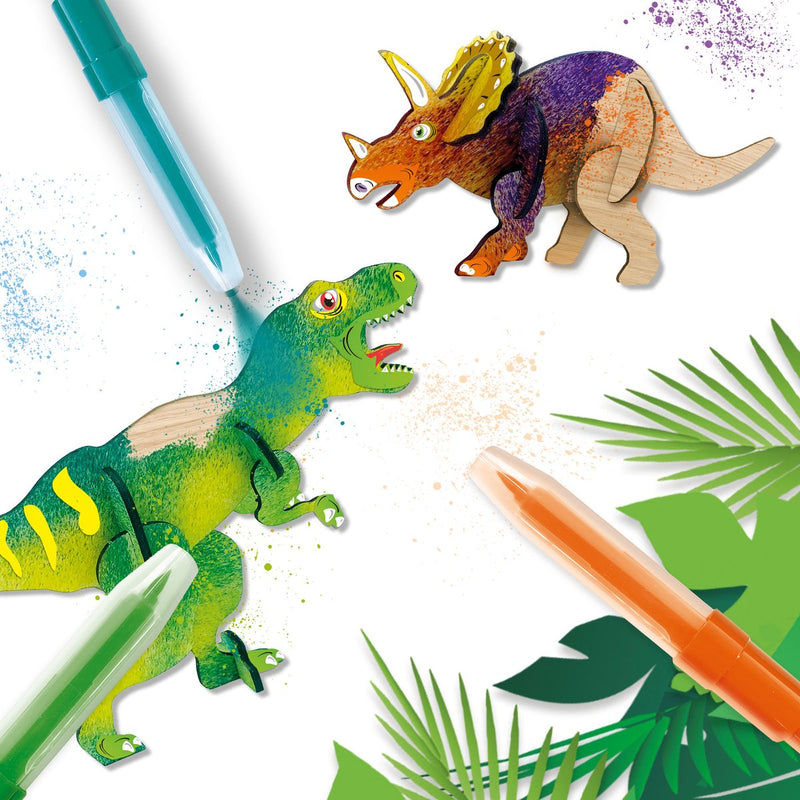 Plumones de viento | Dinosaurios | Lápices | SES Creative | + 5 años