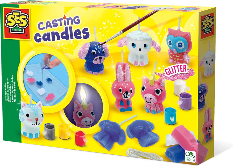 Velas Animales  | Fabricación Glitter | SES Creative | + 5 años