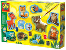 Moldes y Pintura | Animales del bosque | SES Creative | + 5 años