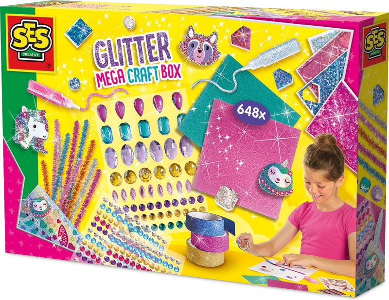Mega Kit Manualidades | Glitter | SES Creative | + 5 años