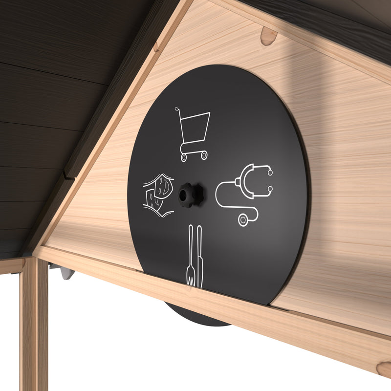 Hika | Casita de Madera | Exit Toys | 3 a 10 años | 140x155x111 cm