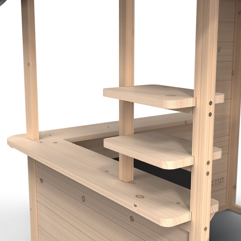 Hika | Casita de Madera | Exit Toys | 3 a 10 años | 140x155x111 cm