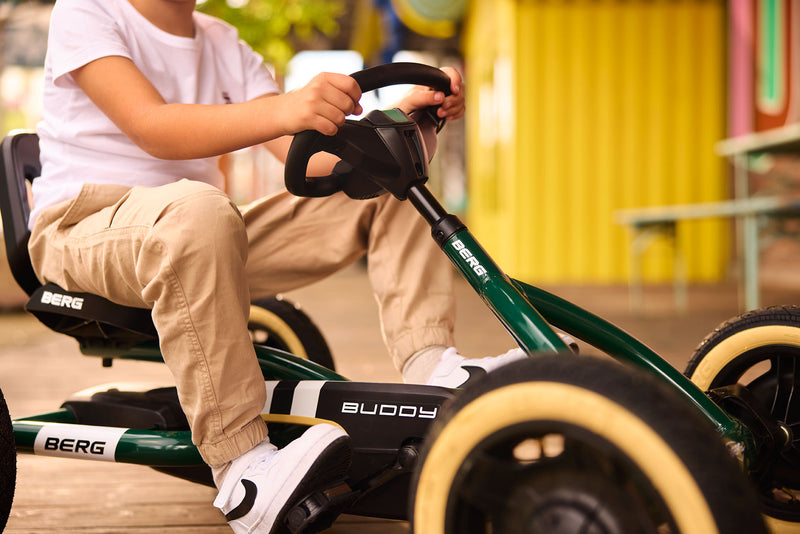 Buddy Retro Verde | Go Kart a Pedal | BERG | 3 a 8 años