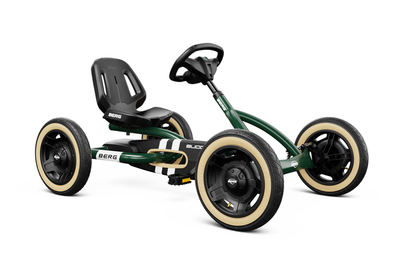 Buddy Retro Verde | Go Kart a Pedal | BERG | 3 a 8 años