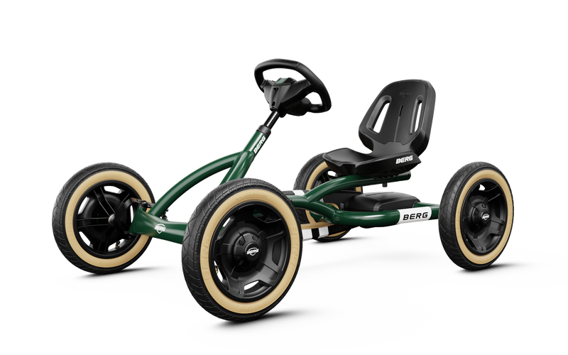 Buddy Retro Verde | Go Kart a Pedal | BERG | 3 a 8 años