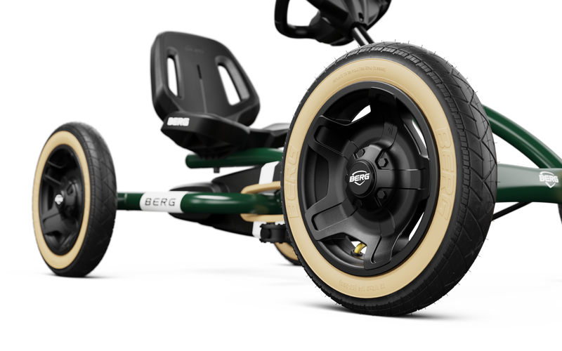 Buddy Retro Verde | Go Kart a Pedal | BERG | 3 a 8 años