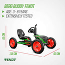 Buddy Fendt | Tractor | Go Kart a Pedal | BERG | 3 a 8 años