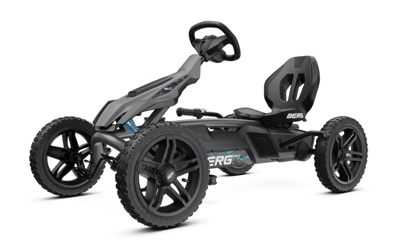 Rally DRT Black | 3 Cambios | Go Kart a Pedal | BERG | 4 a 12 años | 110 a 150 cm