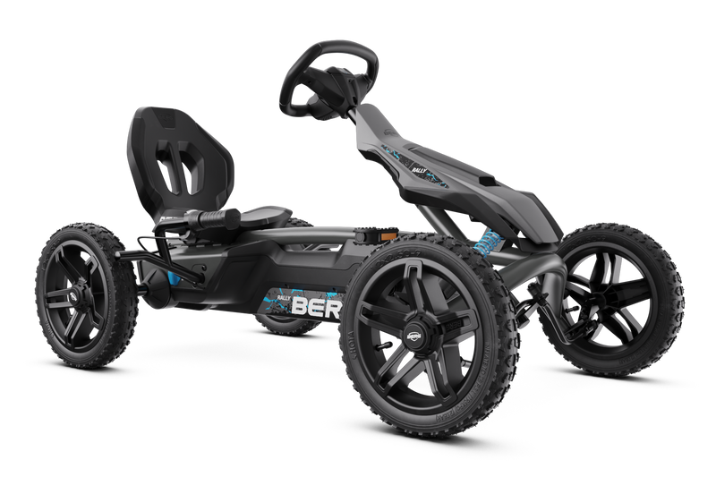 Rally DRT Black | 3 Cambios | Go Kart a Pedal | BERG | 4 a 12 años | 110 a 150 cm