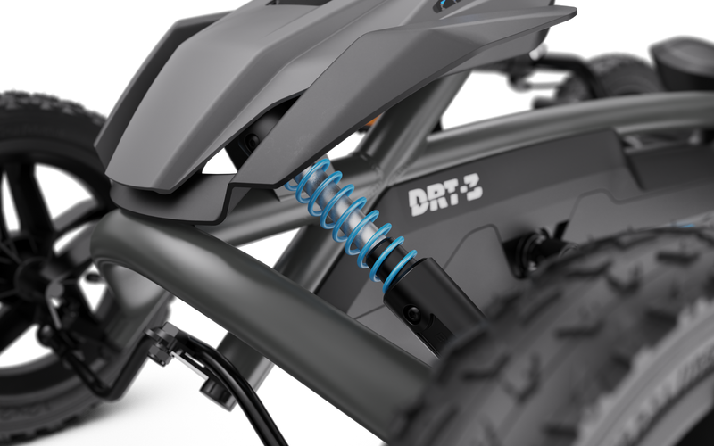 Rally DRT Black | 3 Cambios | Go Kart a Pedal | BERG | 4 a 12 años | 110 a 150 cm