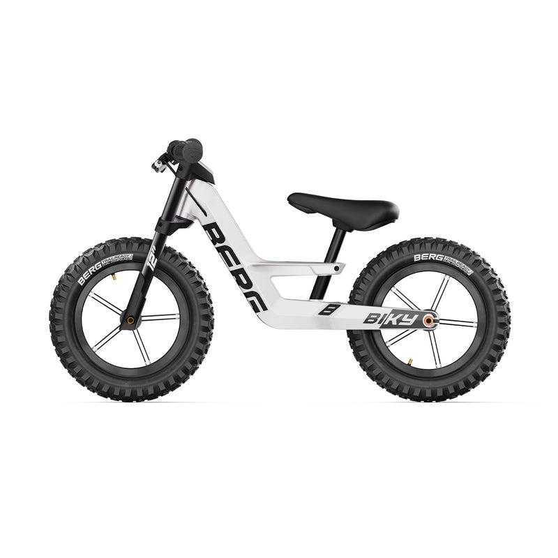 Biky Cross Blanca | Con Freno | Bicicleta de balance | Bicicleta de equilibrio | BERG |  2.5 a 5 años (Copi