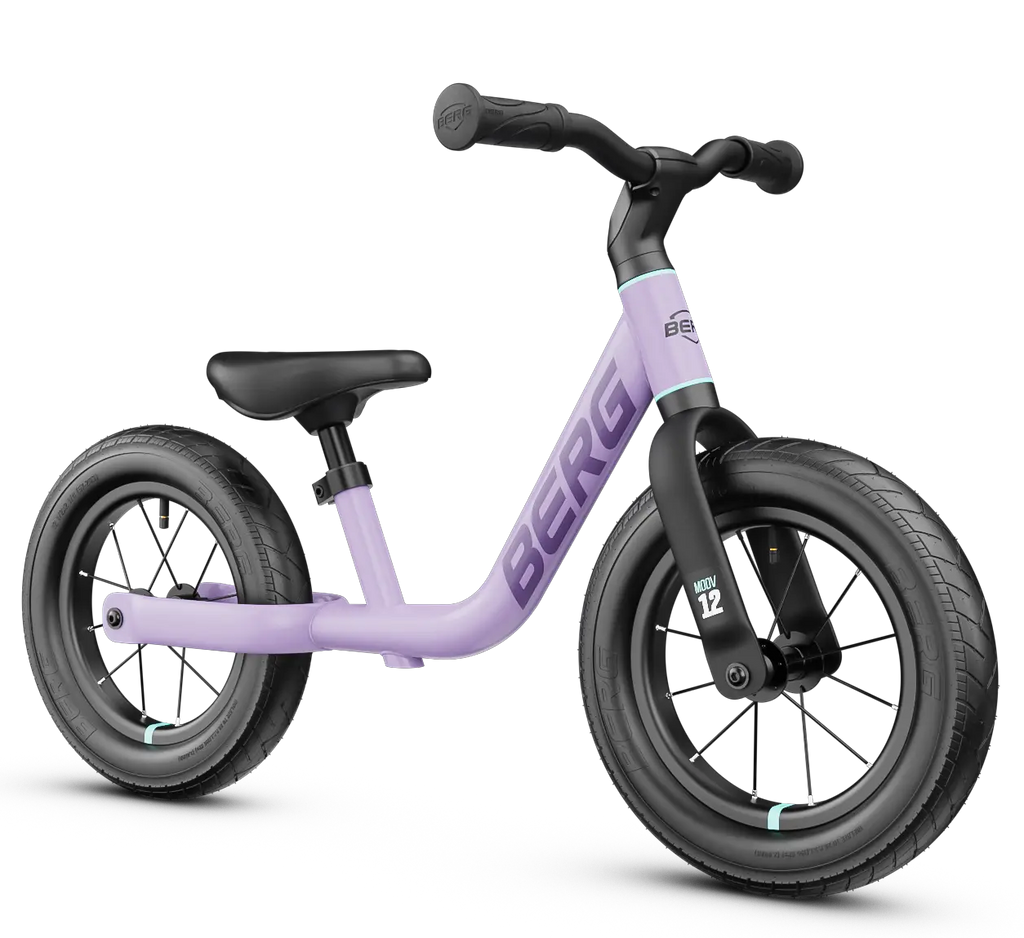 MOOV 12 Purpura | Bicicleta de balance | Bicicleta de equilibrio | BERG | 2.5 a 5 años
