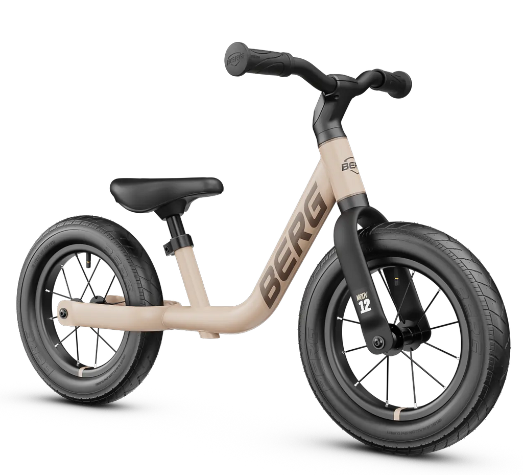 MOOV 12 Beige | Bicicleta de balance | Bicicleta de equilibrio | BERG | 2.5 a 5 años