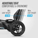 Rally DRT Black | 3 Cambios | Go Kart a Pedal | BERG | 4 a 12 años | 110 a 150 cm