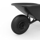 Carretilla Dempy | Black | BERG | 2 a 6 años | 95x40x36 cm