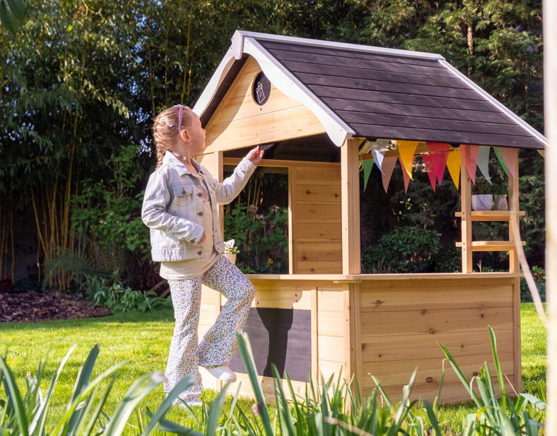 Hika | Casita de Madera | Exit Toys | 3 a 10 años | 140x155x111 cm