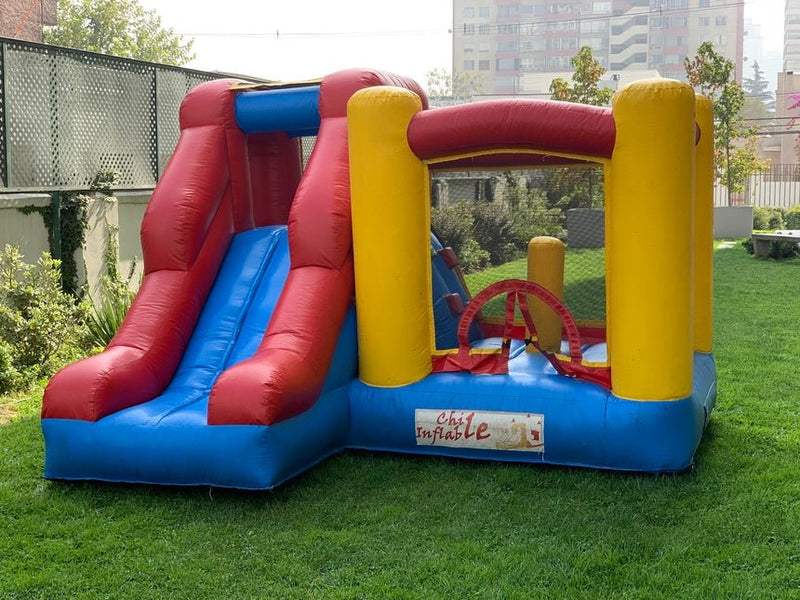 3 en 1 | Juego Inflable | 2 a 7 años I National | 3x3 mts - Jugueteria Renner