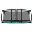 Grand Champion BERG Inground | Cama Elástica Pro con Red Deluxe | 520x340 cm | Rebote Perfecto + Seguridad Total