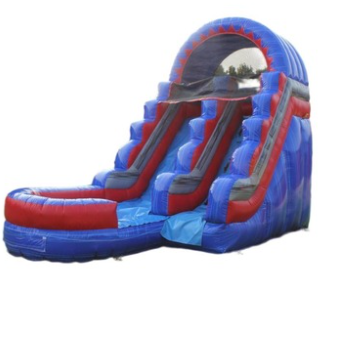 Tobogán Acuático Blue | Juego Inflable | National I 6.0x3.0x4.8 mts