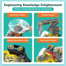 Súper Bloques | Mini Ingenieros | 40 en 1 | Makerzoid | + 3 años