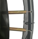 Vortex Inground | Cama elástica Premium Ovalada | 10x14 pies (305x427 cm) cm | Juega libre + Se ve increíble