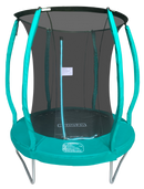 Bounce Play | Cama elástica con red lateral | RENNER | 187 cm | 6 pies | Uso familiar