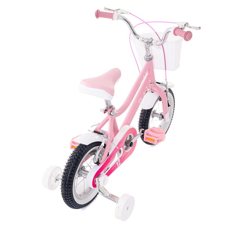 Bicicleta Infantil | Malulu | Rali | Aro 12 | Rosado | 90 a 105 cm | 2 a 5 años