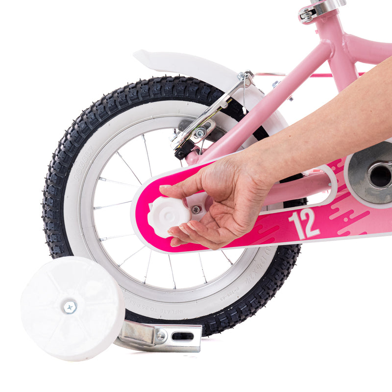 Bicicleta Infantil | Malulu | Rali | Aro 12 | Rosado | 90 a 105 cm | 2 a 5 años