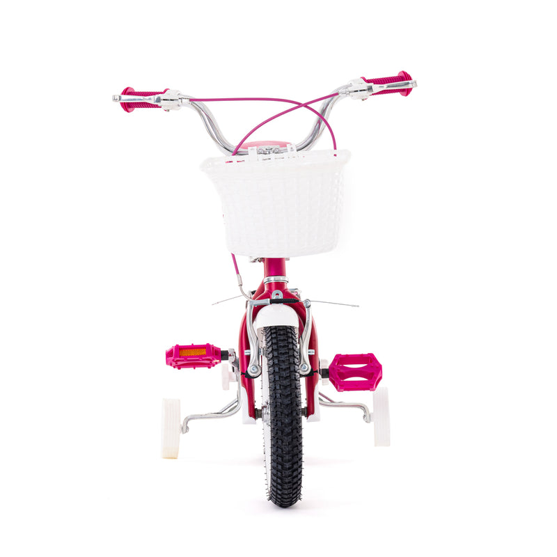 Bicicleta Infantil | Malulu | Rali | Aro 12 | Purpura | 90 a 105 cm | 2 a 5 años