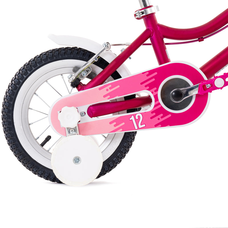 Bicicleta Infantil | Malulu | Rali | Aro 12 | Purpura | 90 a 105 cm | 2 a 5 años