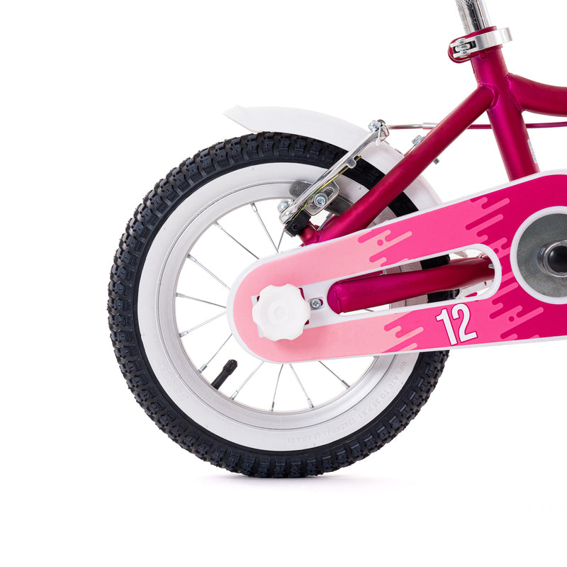Bicicleta Infantil | Malulu | Rali | Aro 12 | Purpura | 90 a 105 cm | 2 a 5 años