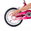 Bicicleta Infantil | Malulu | Rali | Aro 12 | Purpura | 90 a 105 cm | 2 a 5 años