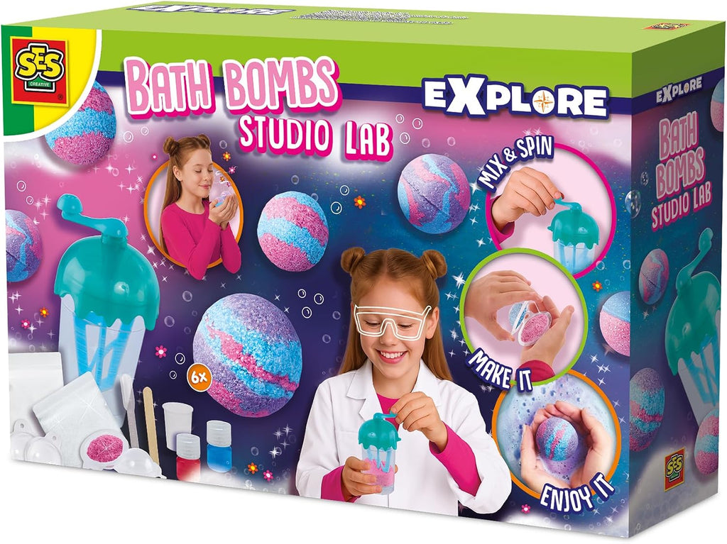 Bombas de baño | Estudio Lab | Laboratorio | Tina | SES Creative | + 8 años