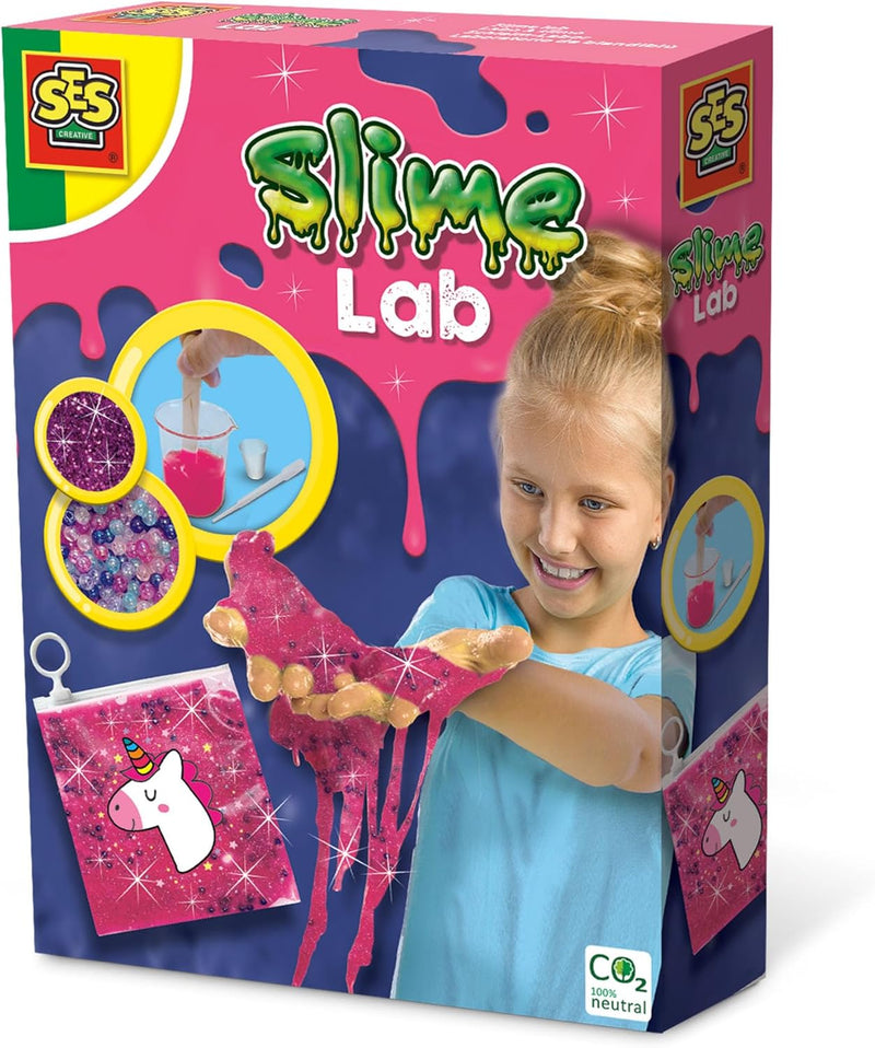 Laboratorio de Slime | Brilla en la oscuridad | Unicornio | SES Creative | + 8 años