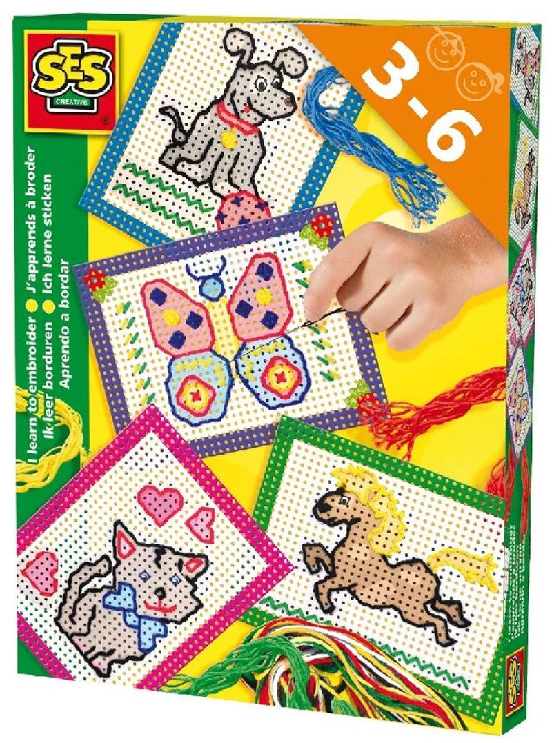 Kit de Bordado | Juego para Bordar  | SES Creative | + 3 años