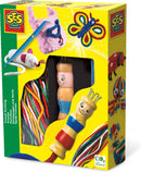 Tejido Francés | Set para tejer | Muñeca de madera | SES Creative | + 5 años