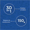 Bloques Creativos | 30 en 1 | Makerzoid | + 6 años